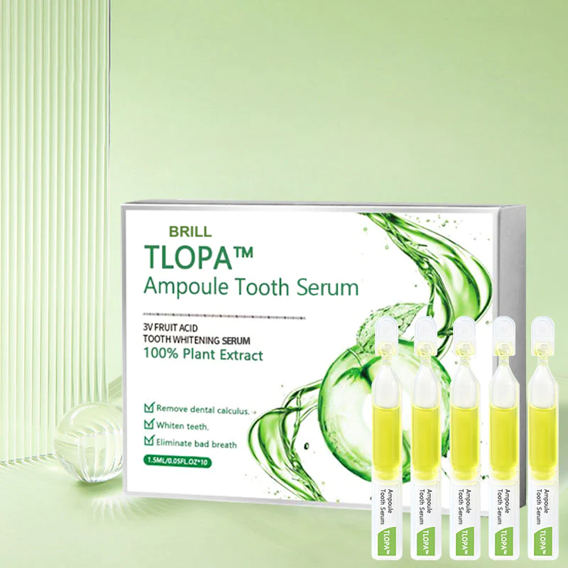 BRILL TLOPA™ (Tartar Plaque Bacteria And Various Oral Problems Remover Teeth Whitening Serum)