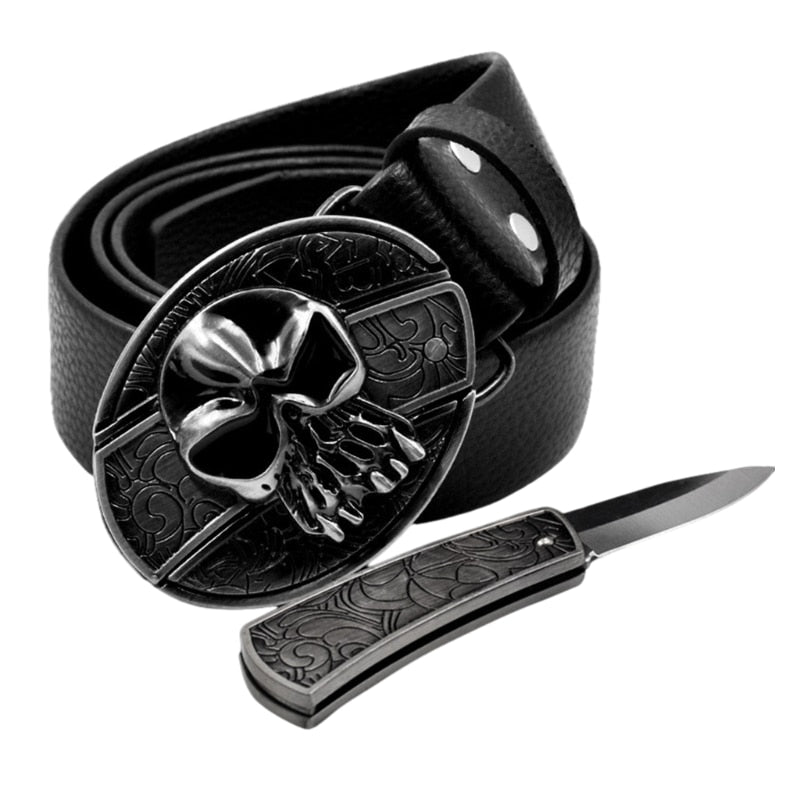 BRILL-SAFEBELT™ Punk Safety Belt (With Removable Safety Buckle)