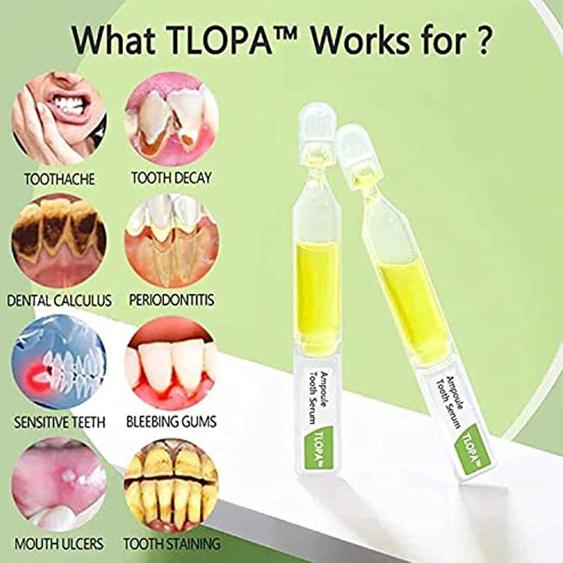 BRILL TLOPA™ (Tartar Plaque Bacteria And Various Oral Problems Remover Teeth Whitening Serum)