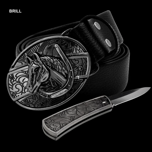 BRILL-SAFEBELT™ Punk Safety Belt (With Removable Safety Buckle)