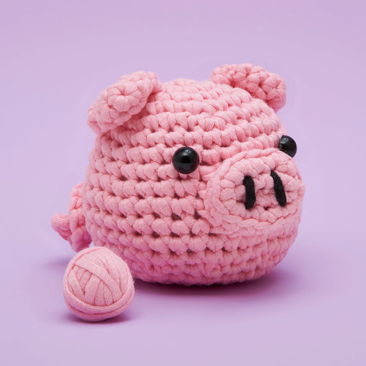 The Wiggllies™ Pig Crochet Kit