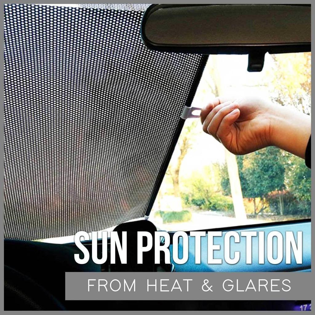 BrillGifts™ Retractable Window Roller Sunshade For Car/Room