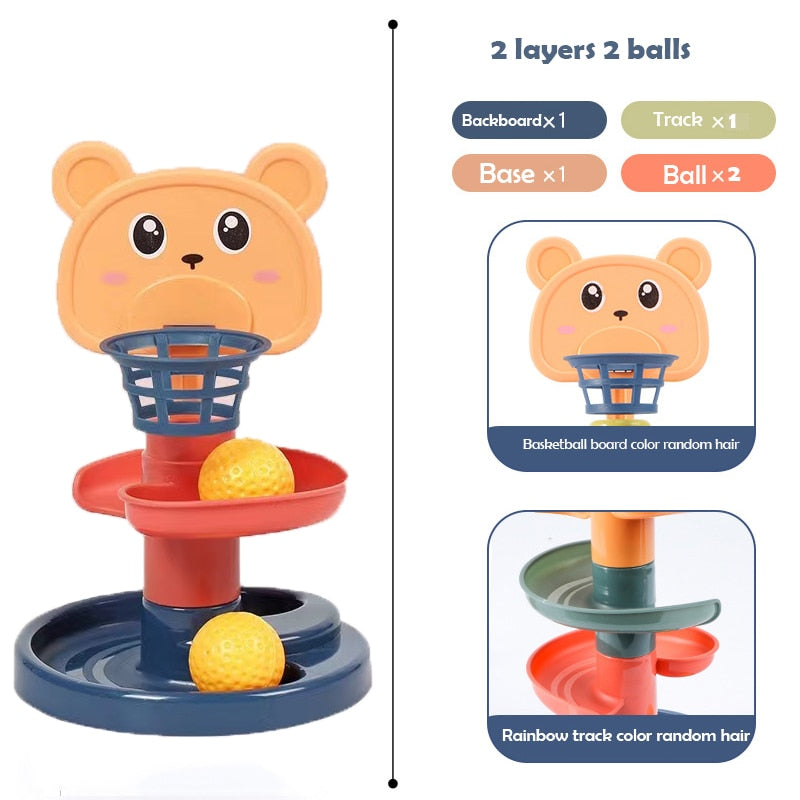 Baby Toys Rolling Ball Tower