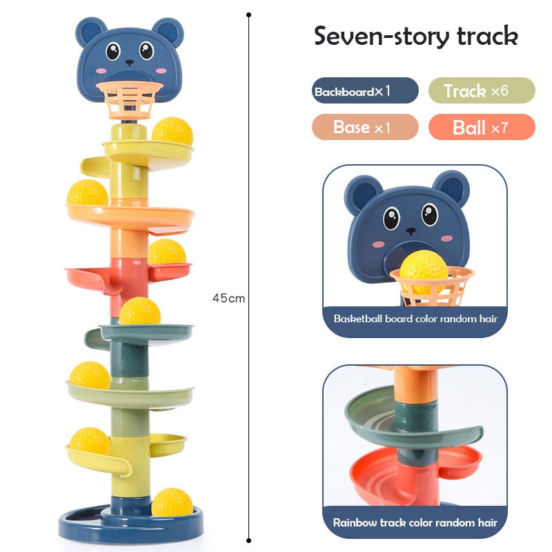 Baby Toys Rolling Ball Tower