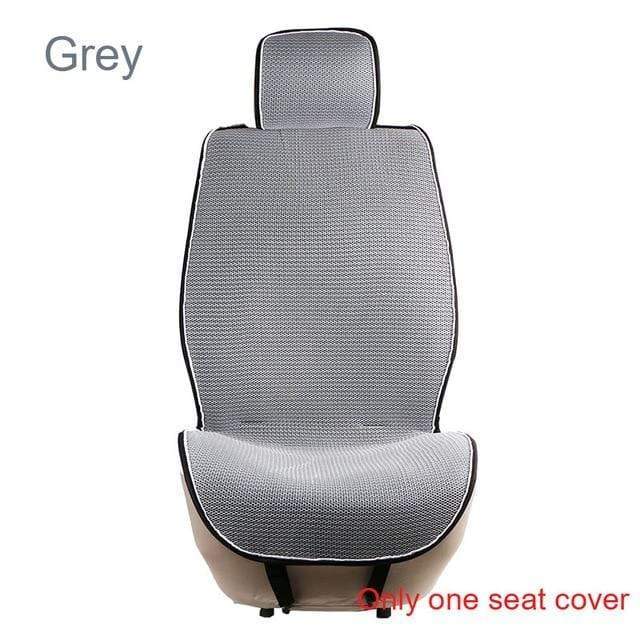 Automobiles Seat Covers Breathable Mesh Car Seat Covers Gray - DiyosWorld