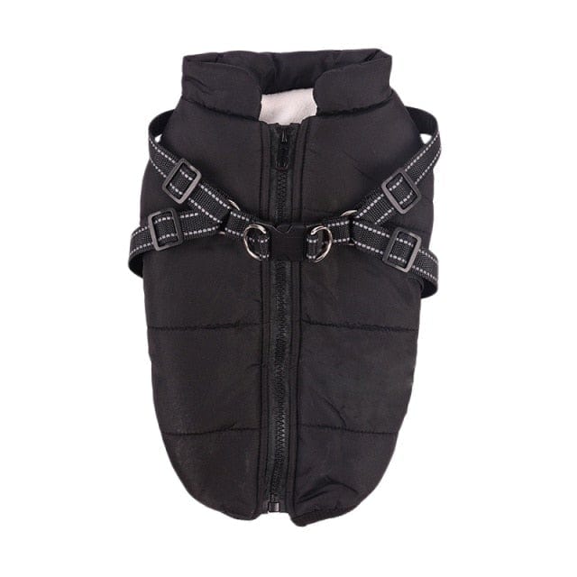 DIYOS™ Waterproof Winter Jacket with Built-in Harness Black / S - DiyosWorld