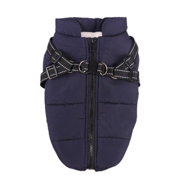 DIYOS™ Waterproof Winter Jacket with Built-in Harness Blue / S - DiyosWorld