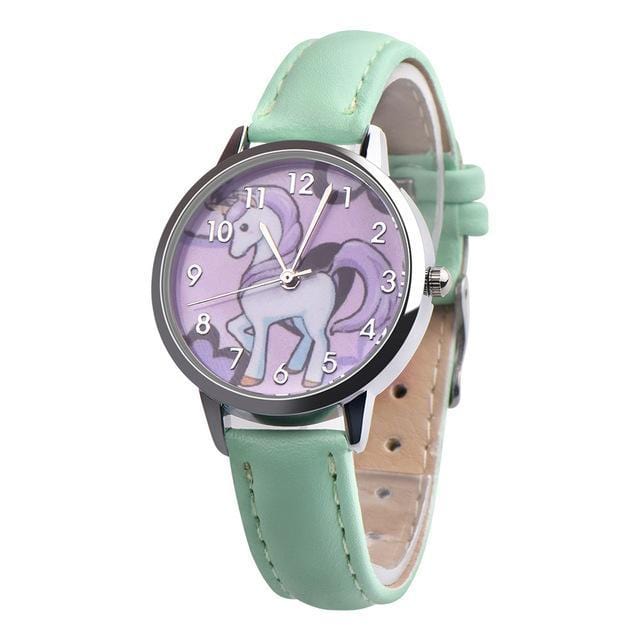 Children's Watches Unicorn Watch Green - DiyosWorld