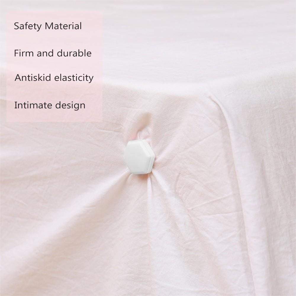 Clothes Pegs 4pc Triangles Bed Sheet Mattress Holder - DiyosWorld