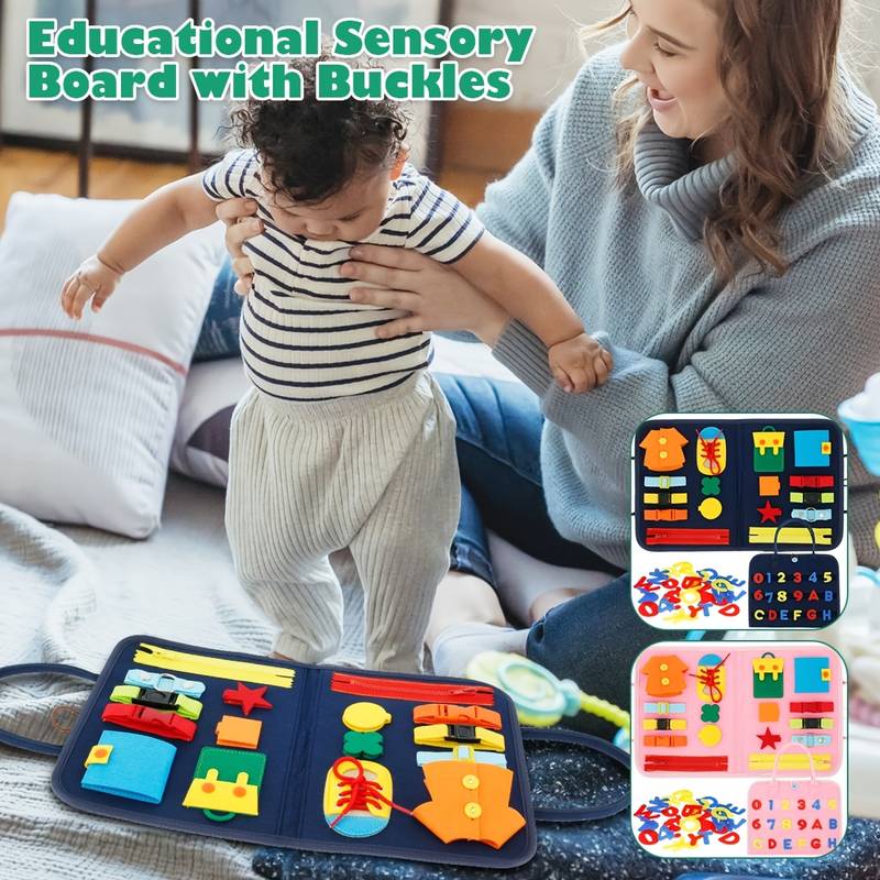 Brill Kids™ Montessori Sensory Board