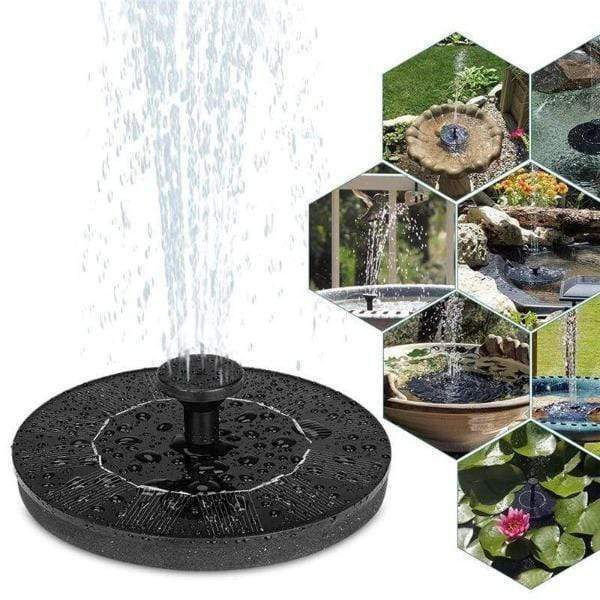 Fountains & Bird Baths [SMALLER SIZE 13CMS] DIYOS™ Premium Solar Fountain - DiyosWorld