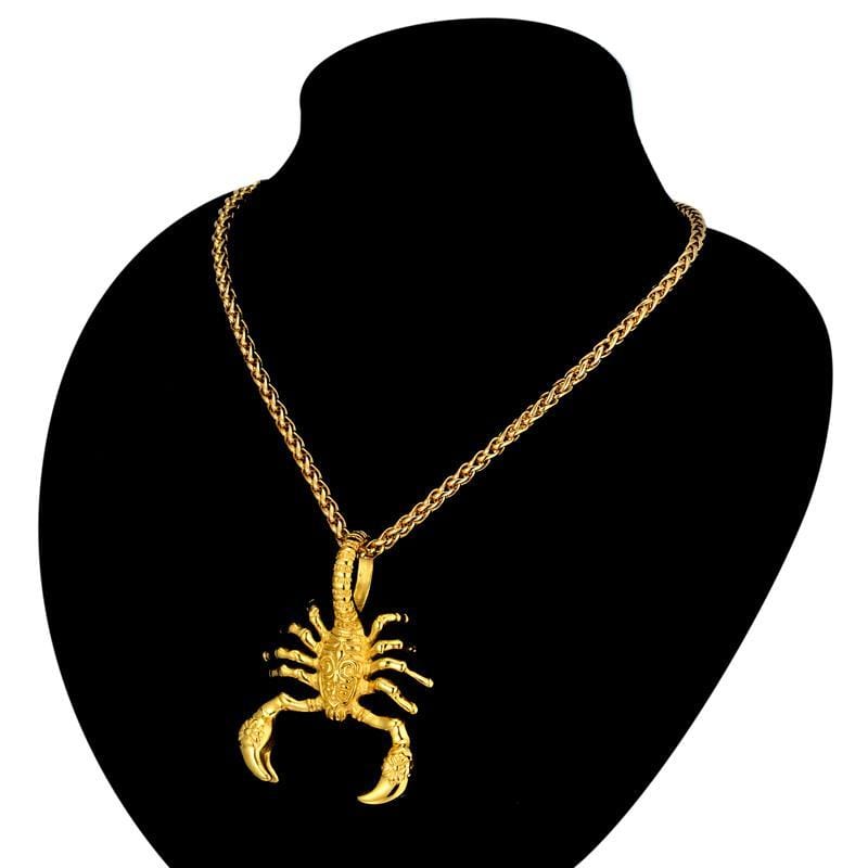 Pendant Necklaces Unique Punk Scorpion Pendant Necklace - DiyosWorld