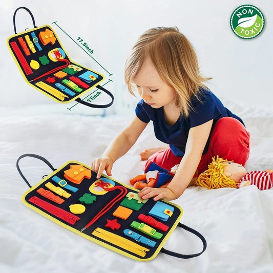 Brill Kids™ Montessori Sensory Board